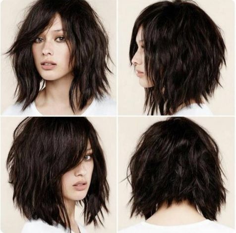 Idee Tendance Coupe Coiffure Femme 2017 2018 Cheveux Mi Longs