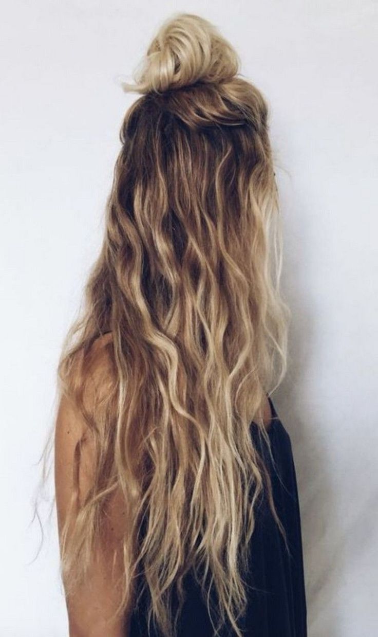coiffure femme cheveux long facile
