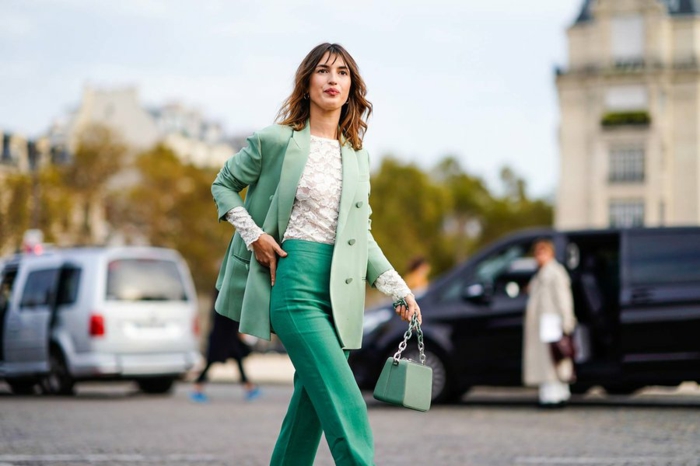 street style : paris fashion week womenswear spring/summer 2019 : day seven