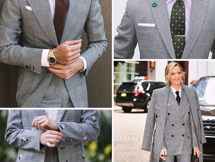 tailleur femme prince de galles imprime costume homme idee comment s habiller pour un mariage homme cravate