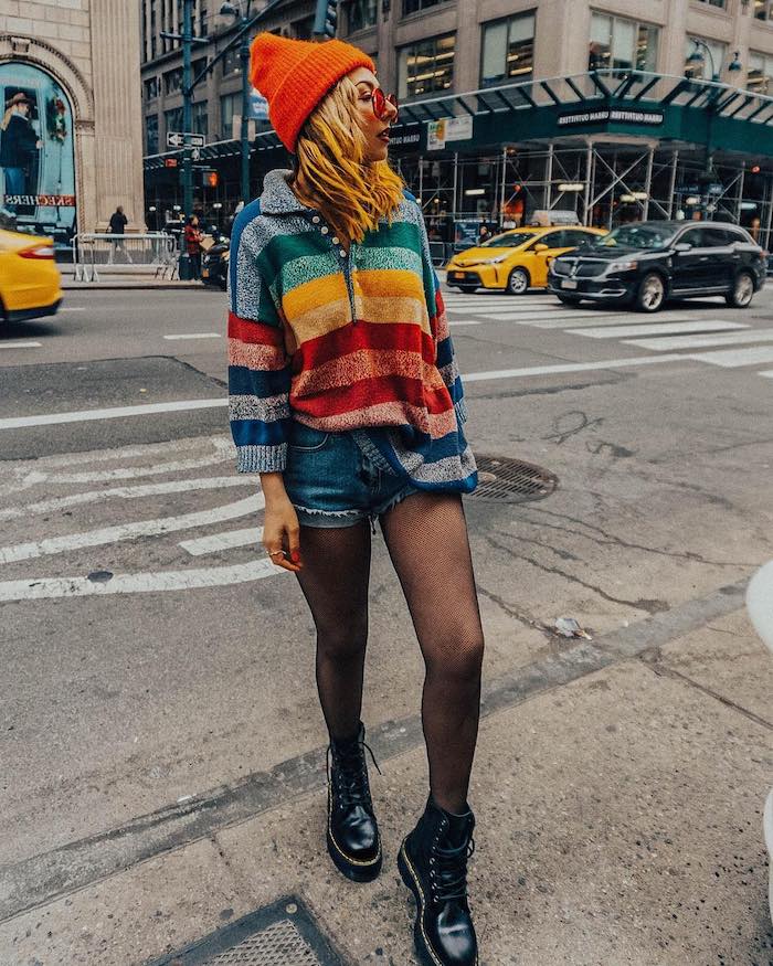 bottines style doc martens